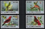 Timbre S. Tome Eprincipe 2007 - Pasari, Serie Completa MNH, Colectie, Tema Aviara, Posta Straina