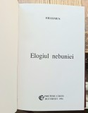Elogiul nebuniei - Erasmus - Colectia Prietenii Cartii