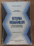 Istoria romanilor Epoca moderna si contemporana Manual pentru clasa a 12-a-Mihai Manea,Bogdan Teodorescu UZATA