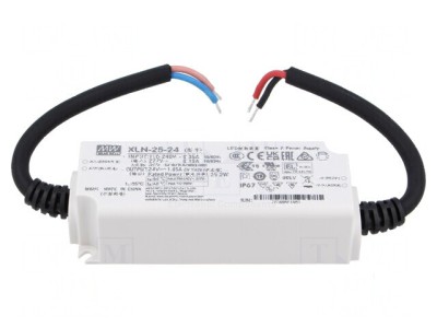Alimentator LED 25W 24VDC 0&amp;divide;1,05A IP67 foto