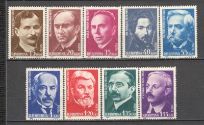 Romania.1962 Oameni de stiinta XR.439 foto