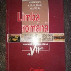 Limba romana. Manual pentru clasa a 7-a - Marin Iancu, A. Gh. Olteanu