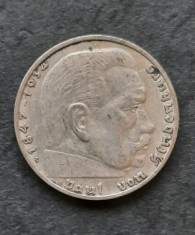 2 Reichsmark 1937, litera G, Germania - G 3925