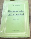 N.CRT Interbelica - Din lumea celor care nu cuvanta - EM. Garlenu