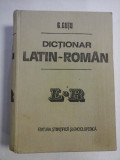 DICTIONAR LATIN-ROMAN - GUTU ( cel mai mare)