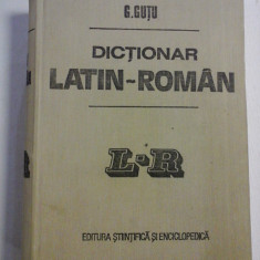 DICTIONAR LATIN-ROMAN - GUTU ( cel mai mare)