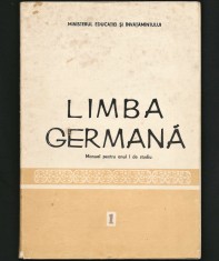 LIMBA GERMANĂ - MANUAL / CURS ȘCOLAR PENTRU ANUL I DE STUDIU