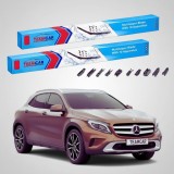 Cumpara ieftin Ștergătoare Mercedes-Benz Clasa GLA X156 2013-2015 | Set Față Flat &ndash; TeamCar&reg;