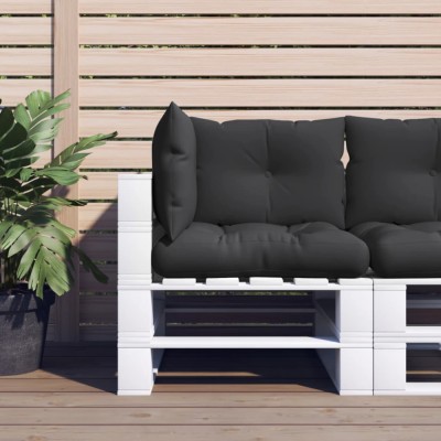 Perne de paleți, 3 buc., negru, material textil foto