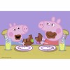 Puzzle Peppa Pig, 2X24 Piese, Ravensburger