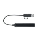 USB 4 porturi hub 19 cm