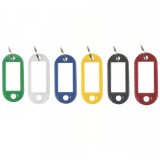 Set 6 Etichete Chei Breloc Plastic Color Inel 5.5x2cm TS-G482 Zilan ZTS5737