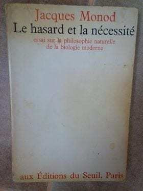 Jacques Monod - Le hasard et la necessite (1970) foto