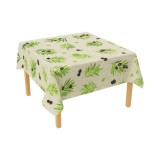 Rola fata de masa decorativa PVC 1.37x20m, grosime 0.18mm, textil 45 g/mp, model mediteranean Breckner Germany