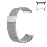 Curea Milanese Slim Fit compatibila Samsung Galaxy Watch Ultra2, Telescoape QR, 22mm, Argintiu