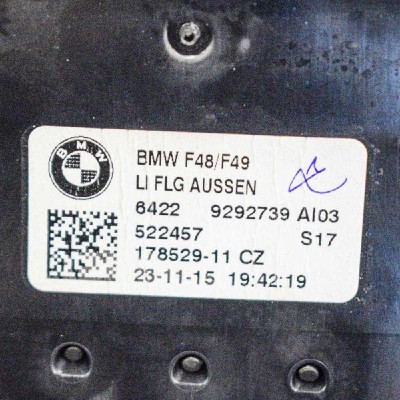 Gura de ventilație planșa de bord BMW X1 F48 2015 OEM: 9292739 3400232 foto