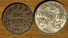 Canada -set de colectie interbelic- 1 cent 1921+ 5 cents 1922 -GeorgeV- superbe!, America de Nord