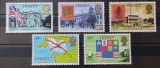 BC309, Jersey 1976, serie insemne heraldice, steag, arhitectura, Guvern, Parlament etc, Nestampilat