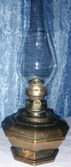 Lampa pe gaz vintage foto