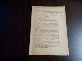 ASUPRA ARIEI PINULUI NEGRU IN MUNTII DIN VESTUL OLTENIEI Ion Vintilescu (dedicatie-autograf pentru Victor Tufescu) - Revista Geografica, 1946, 7 p.