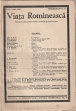REVISTA VIATA ROMANEASCA NR. 2-3 ANUL 1936