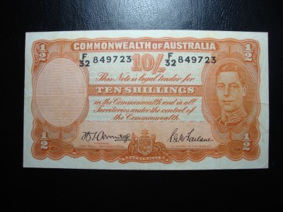 AUSTRALIA 10 SCHILLINGI SUPERBA foto