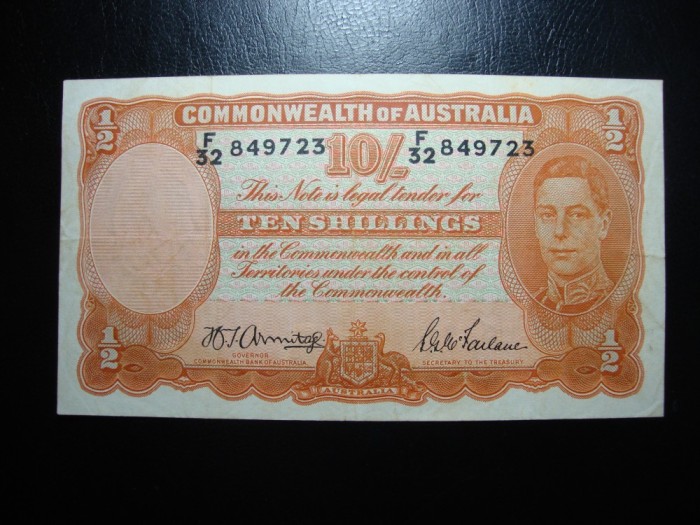 AUSTRALIA 10 SCHILLINGI SUPERBA