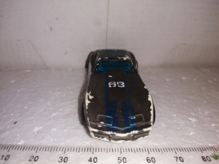 bnk jc Hot Wheels 1981 Corvette STINGRAY COLOR SHIFTERS POLICE 68 BYWAY