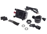Suport telefon metalic + priza USB, reglabil de la 50mm-100mm Cod Produs: MX_NEW AA99945B