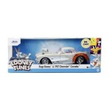 Masinuta metalica Bugs Bunny - 1957 Chevrolet Corvette, scara 1:24