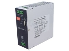 Alimentator Pulsatoriu MEAN WELL XDR-480E-12 480W 12VDC 0-30A pentru Șină DIN