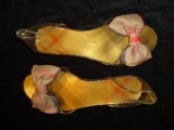 SANDALE DAMA SILICON TRANSPARENT FUNDA PANZA BALERINI, 40