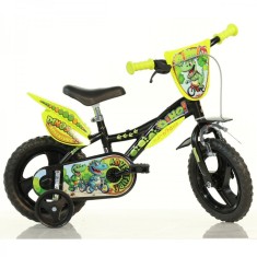 Bicicleta pentru copii Dinosaur Adventure DB-612L-DSA Dino Bikes, 12 inch