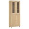 Dulap inalt, stejar sonoma, 69,5x34x180 cm, lemn compozit