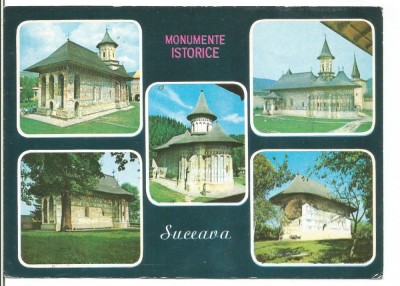 carte postala-MONUMENTE ISTORICE -Suceava foto