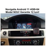 Navigatie Android 8 GB RAM Monitor BMW E60 E61 E90 E91 CCC BT GPS USB