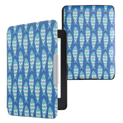 Husa Kwmobile pentru Amazon Kindle Paperwhite, Multicolor, Piele ecologica, KWM000007TD032C foto