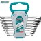 Set 8 chei combinate cu clichet TOTAL Industrial
