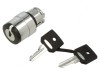 Comutator rotativ cu cheie 22mm 3 poziții negru ZB4BG3