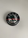 Emblema Skoda Octavia 2 Spate Verde 80mm Originala