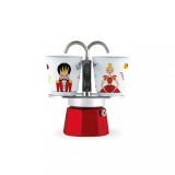 Set Espressor Bialetti Moka model &quot;Mini&quot; Spargatorul de nuci 2 cesti