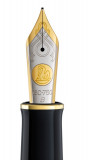 Penita b din aur de 18k/750 ornament din rodiu pentru stilou m1000 bicolora, Pelikan