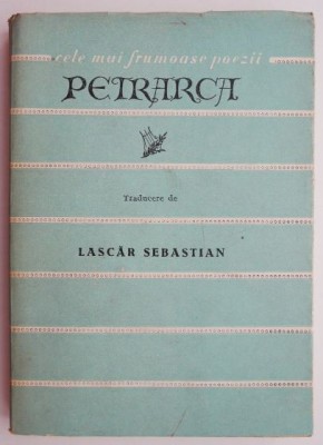 Sonete &amp;ndash; Petrarca (putin uzata) foto
