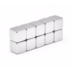 Magnet neodim cub cu latura de 10mm