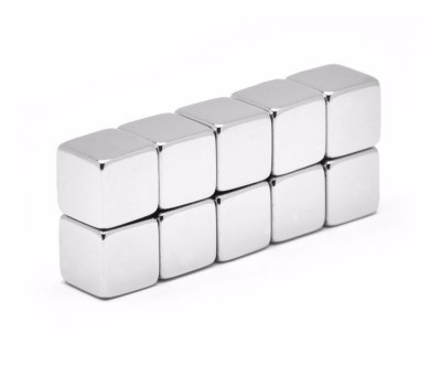 Magnet neodim cub cu latura de 10mm foto