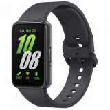 Bratara fitness Samsung Galaxy Fit 3, ecran AMOLED 1.6inch, Bluetooth 5.3, bratara silicon (Negru/Gri)