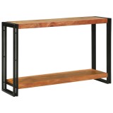 vidaXL Masă de consolă Maro 120 x 33 x 75 cm lemn masiv de acacia