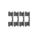Set accesorii placute frana Delphi LX0502, parte montare : Punte Fata