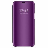 Husa Samsung, Galaxy A40, A405F,Clear View Flip Mirror Stand, Mov, ALC MOBILE