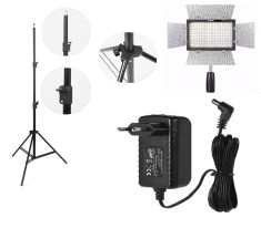 KIT lumina continua Lampa Yongnuo YN160III+ stativ+ alimentator foto